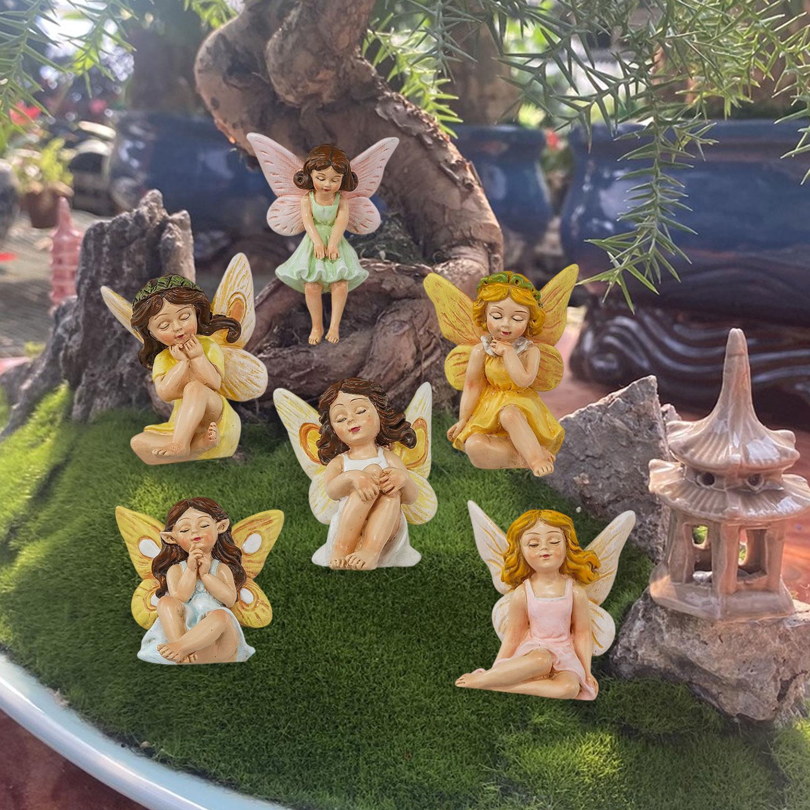 Bonsai Garden Entrance - 6x Fairy Garden อุปกรณ์เสริม Mini Garden