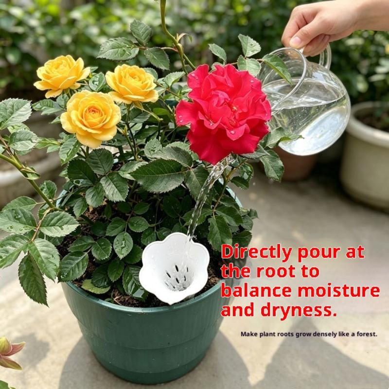 Bonsai Garden At Home - ท่อป้องกันรากทรงกรวย 20 ชิ้น อุปกรณ์รดน้ำแบบระบายอากาศได้ สำหรับสวนและบอนไซที่บ้าน