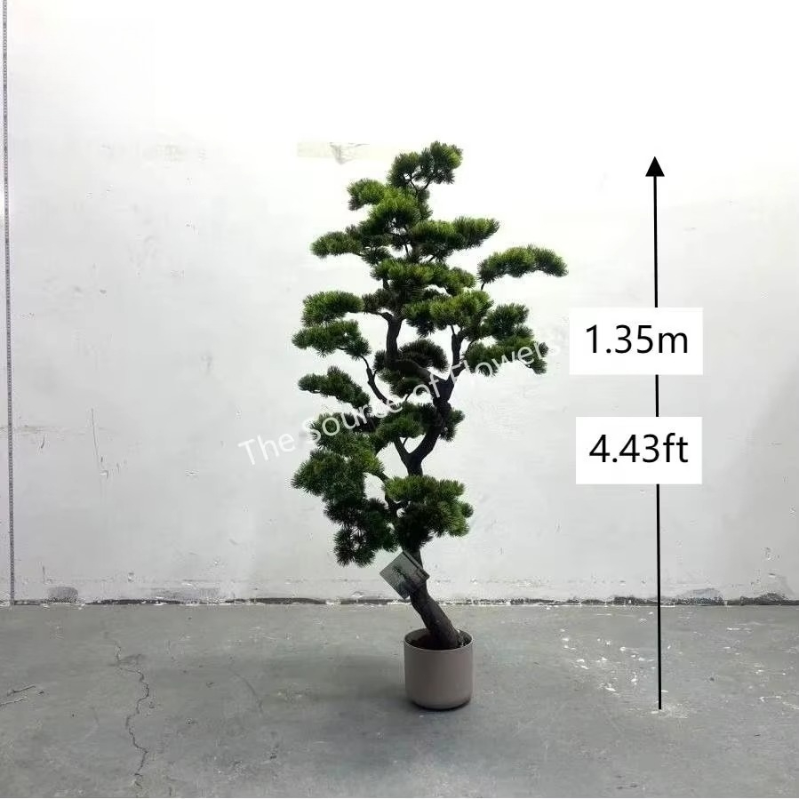 Landscape Bonsai Garden - ต้นสนซีดาร์ประดิษฐ์สำหรับตกแต่งสวนในร่มและกลางแจ้ง ต้นบอนไซตกแต่ง ทนทาน ทำจากพลาสติกและไม้เทียม