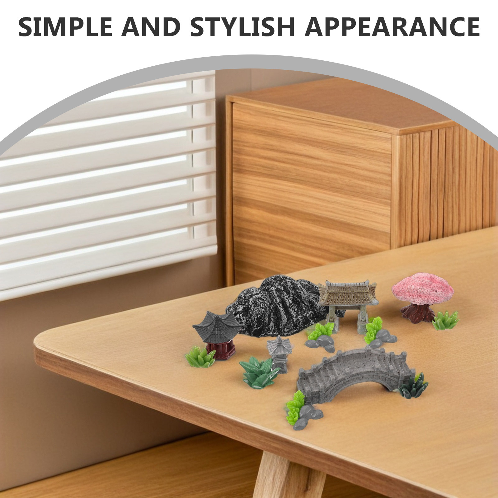 ชุดสะพานจิ๋วจีน 1 ชุด พร้อมหิน - Bonsai Zen Garden Set บทวิจารณ์และราคา