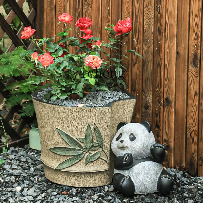 กระถางดอกไม้ประดับสวนสไตล์จีน  - Bonsai Garden Chinese Garden บทวิจารณ์และราคา