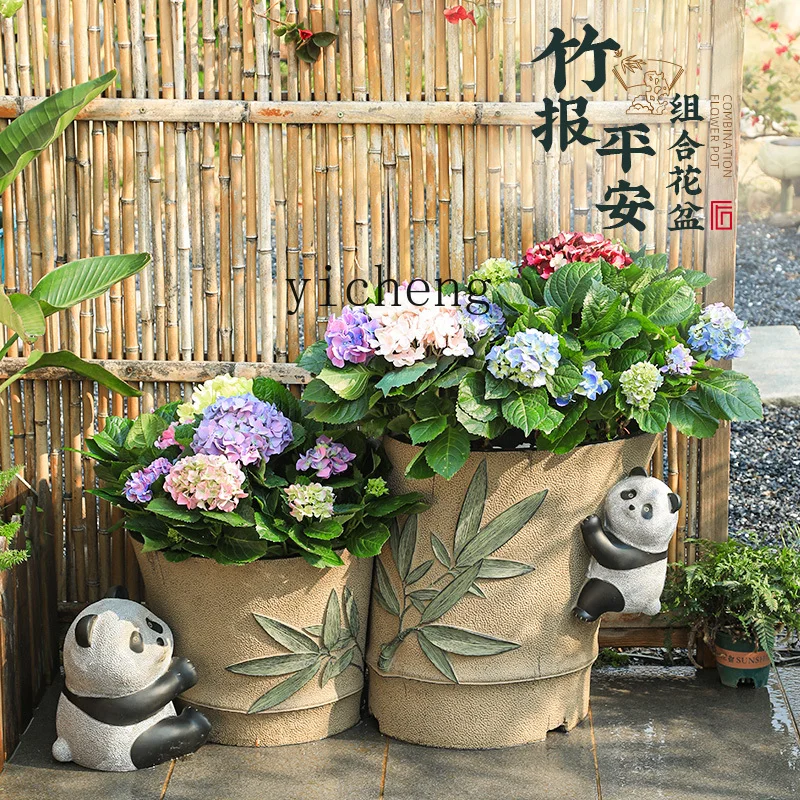กระถางดอกไม้ประดับสวนสไตล์จีน  - Bonsai Garden Chinese Garden บทวิจารณ์และราคา