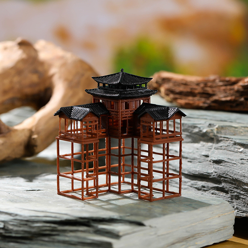 โมเดลอาคารโบราณ ศาลาญี่ปุ่นขนา - Bonsai Garden Chinese Garden บทวิจารณ์และราคา