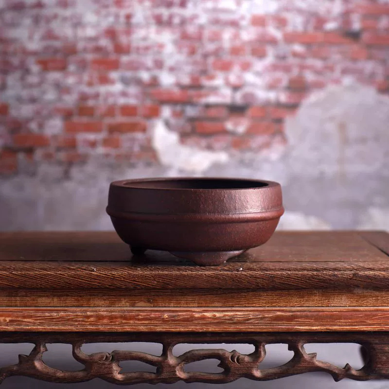 กระถางบอนไซเซรามิกทรงรอบเอวแบบ - Bonsai Garden Chinese Garden บทวิจารณ์และราคา