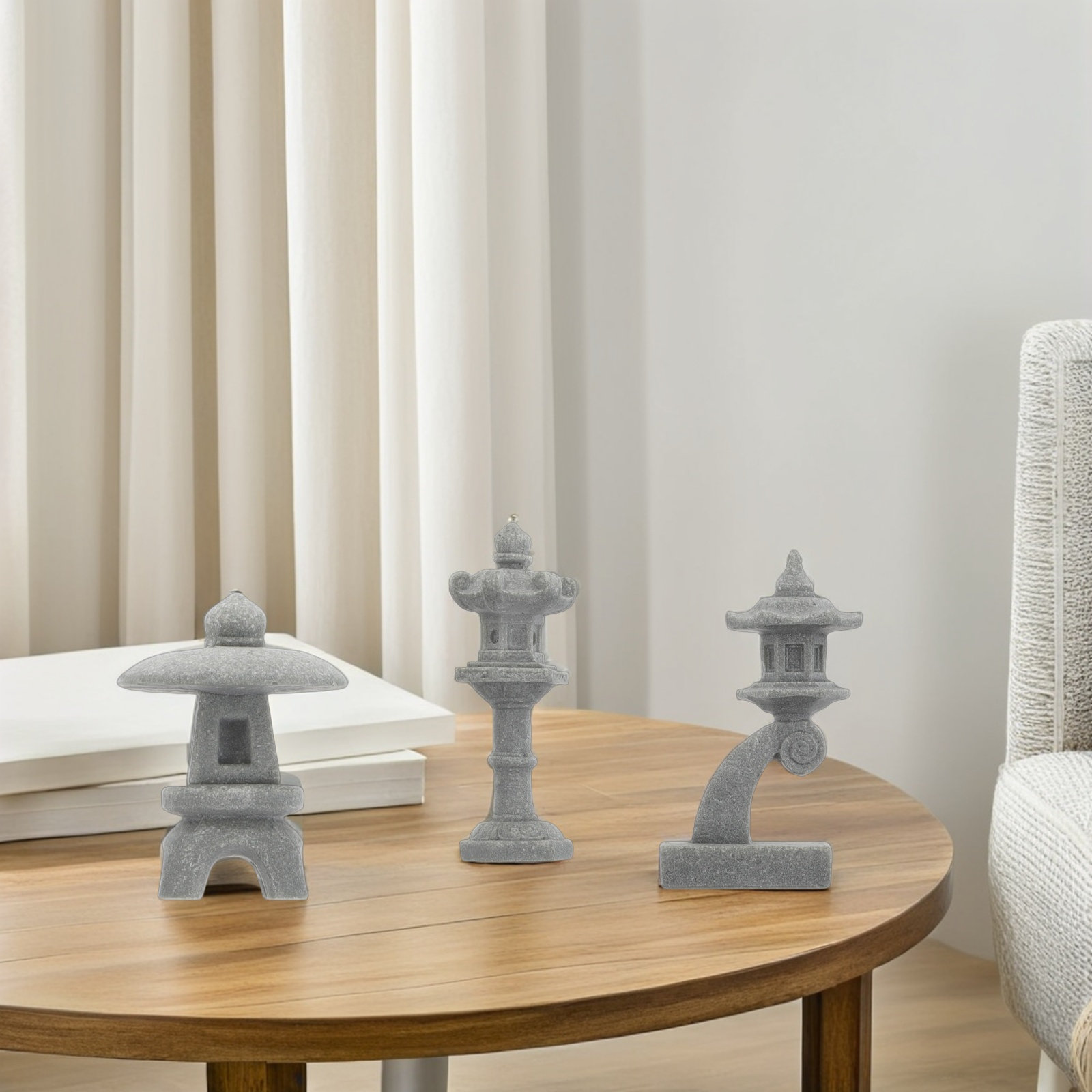 ชุดประติมากรรมตกแต่งตู้ปลาแบบเ - Bonsai Zen Garden Set บทวิจารณ์และราคา