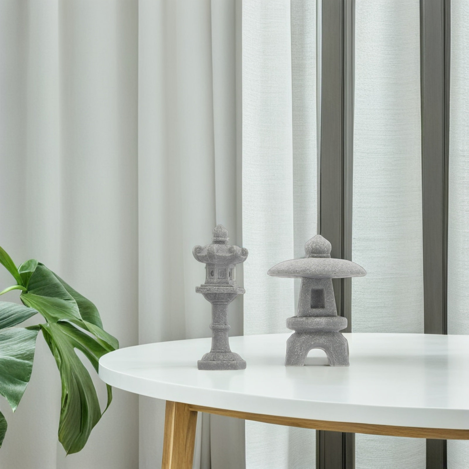 ชุดประติมากรรมตกแต่งตู้ปลาแบบเ - Bonsai Zen Garden Set บทวิจารณ์และราคา