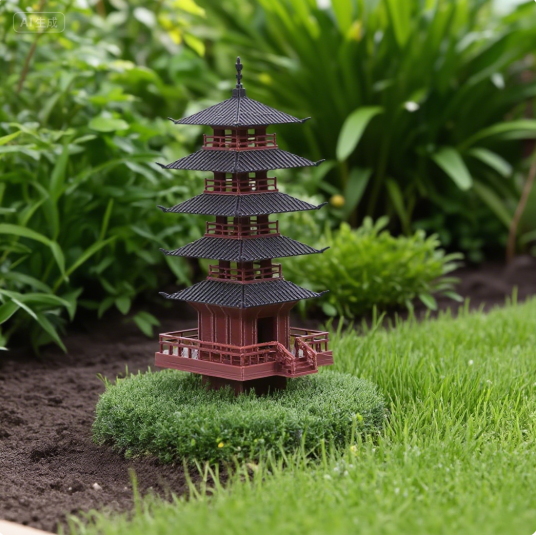 Garden Aquarium Bonsai Decor M - Bonsai Garden Chinese Garden บทวิจารณ์และราคา