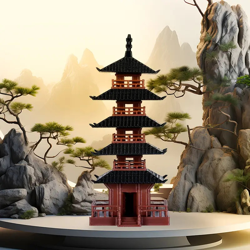 Garden Aquarium Bonsai Decor M - Bonsai Garden Chinese Garden บทวิจารณ์และราคา