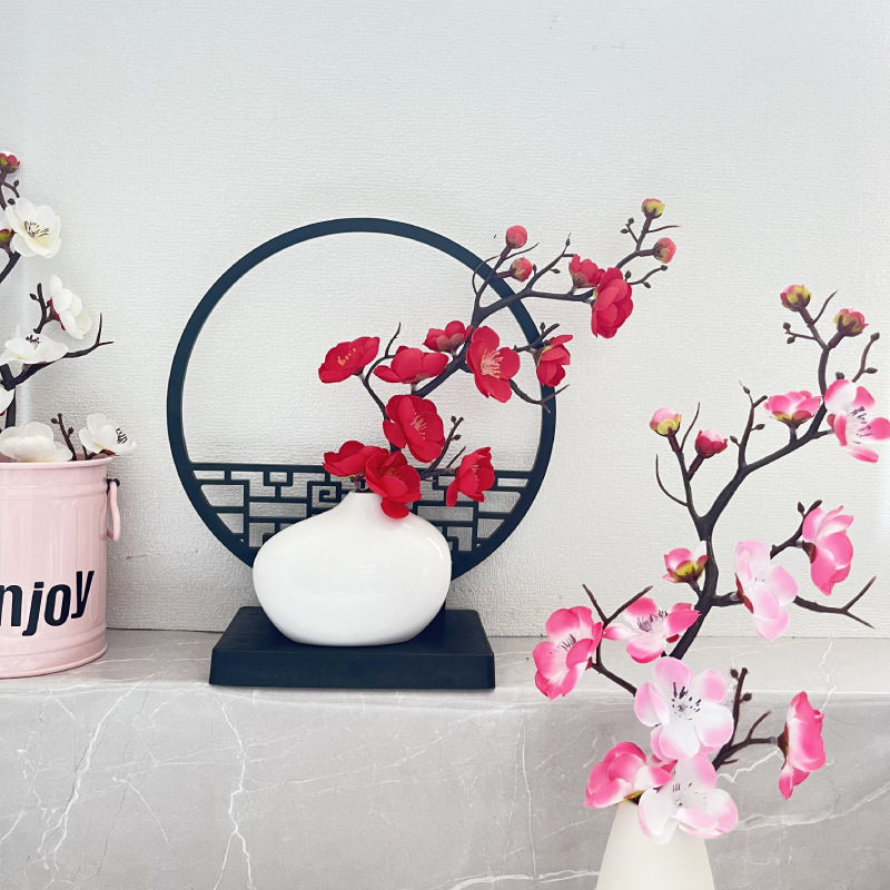 แจกันพลาสติกตกแต่งบ้านสไตล์จีน - Bonsai Garden Entrance บทวิจารณ์และราคา