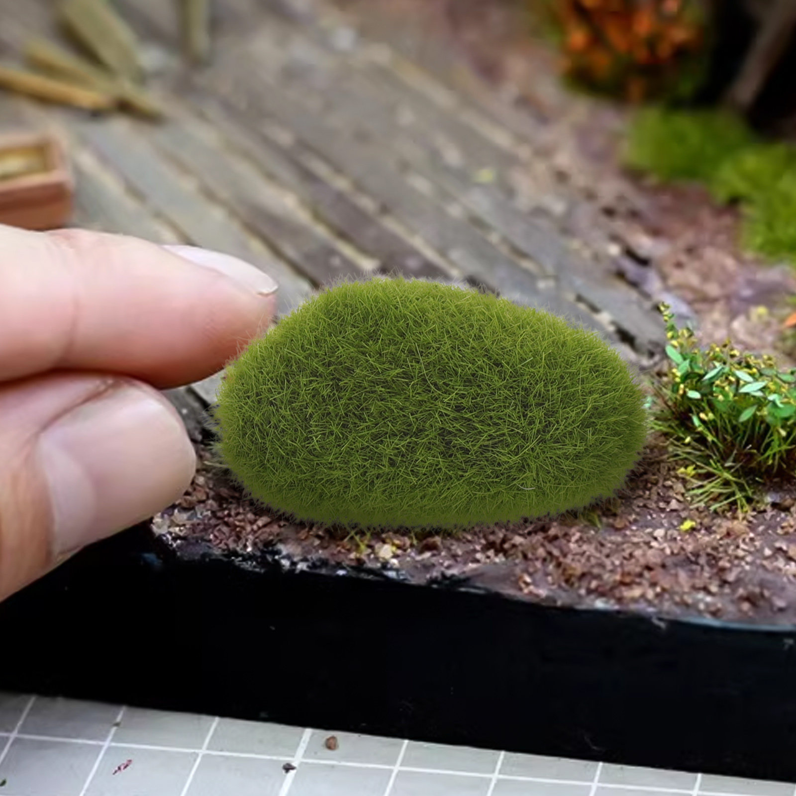 ชุดหินมอสเทียมสีเขียวสมจริงสำห - Landscape Bonsai Garden บทวิจารณ์และราคา