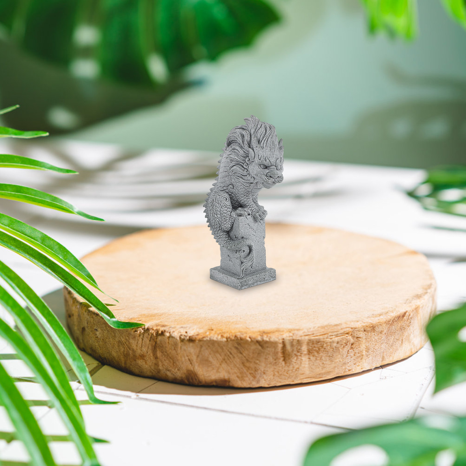 รูปปั้นกิเลนหินอันเป็นเอกลักษณ - Bonsai Garden Chinese Garden บทวิจารณ์และราคา