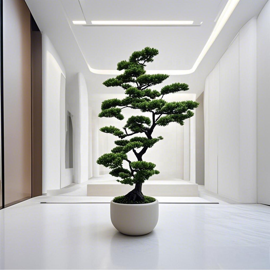 ต้นสนซีดาร์ประดิษฐ์สำหรับตกแต่ - Landscape Bonsai Garden บทวิจารณ์และราคา