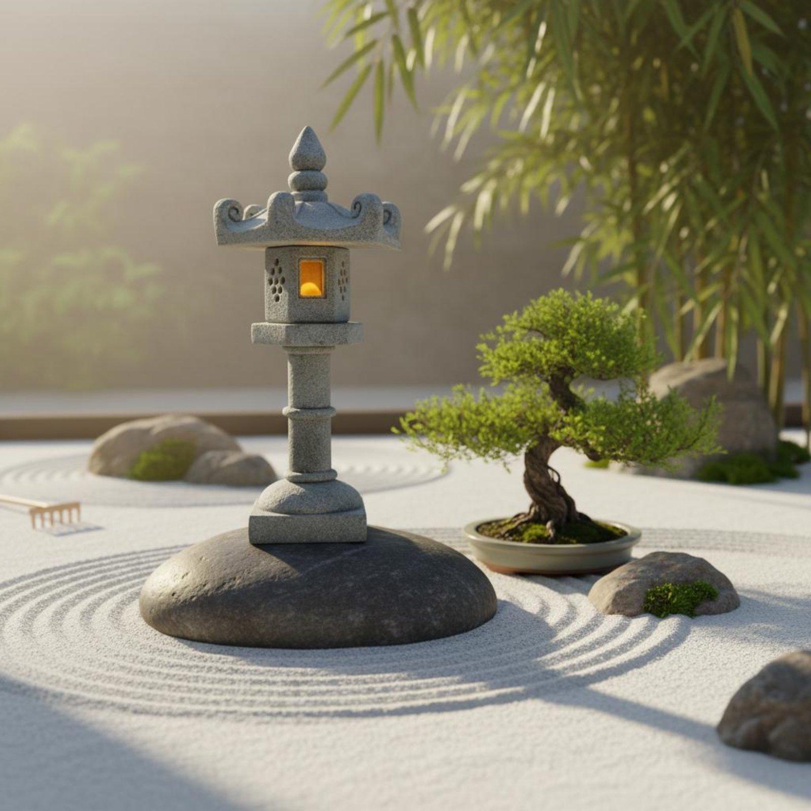 โคมไฟตกแต่งสวน โคมไฟญี่ปุ่น โค - Landscape Bonsai Garden บทวิจารณ์และราคา