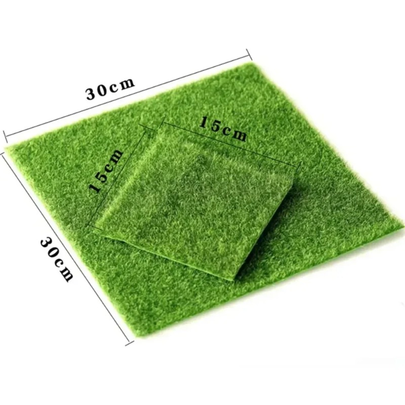 Fake Moss Mini สนามหญ้าประดิษฐ - Bonsai Garden Chinese Garden บทวิจารณ์และราคา