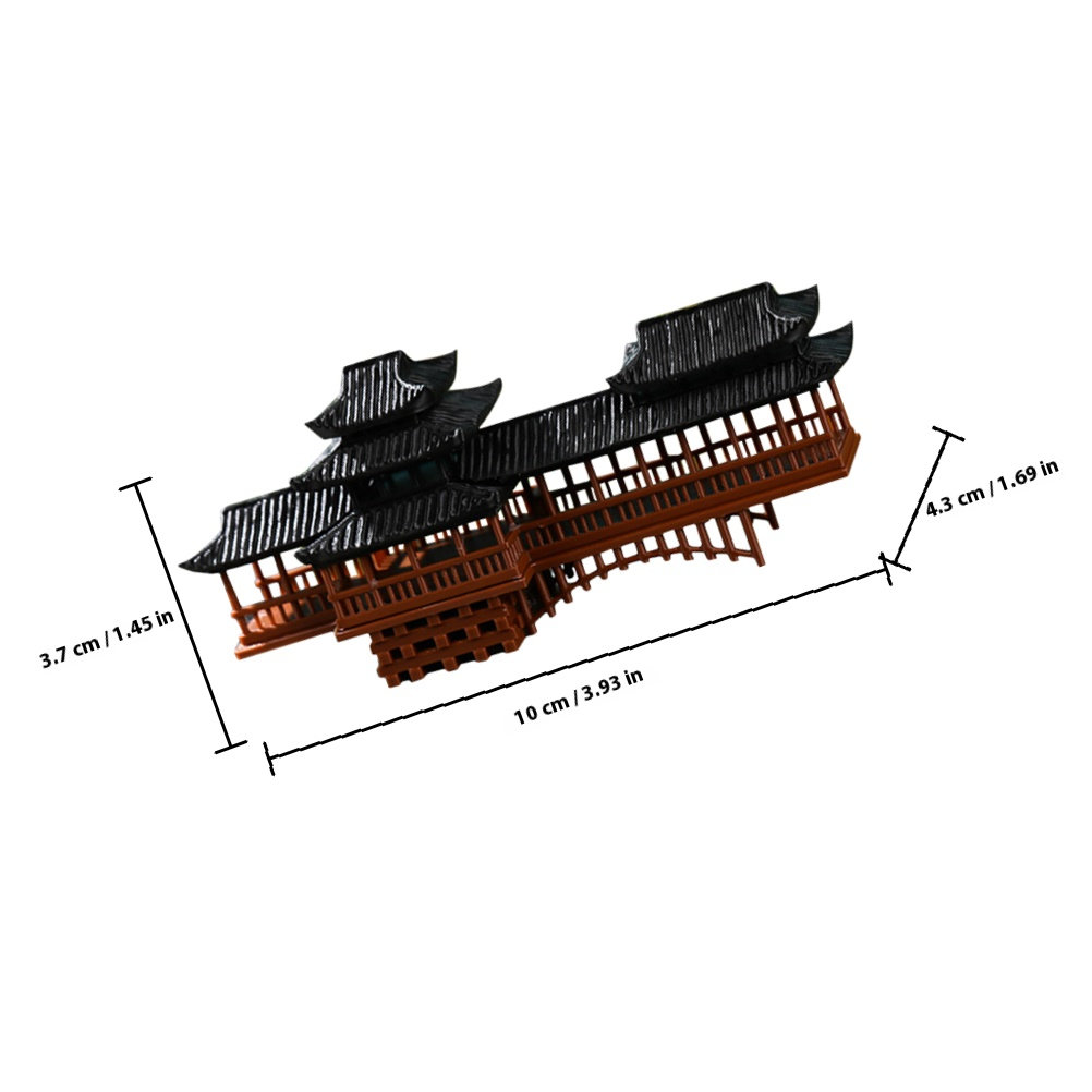 ของตกแต่งตู้ปลาแบบจีน 2 ชิ้น ร - Bonsai Garden Landscape Design บทวิจารณ์และราคา