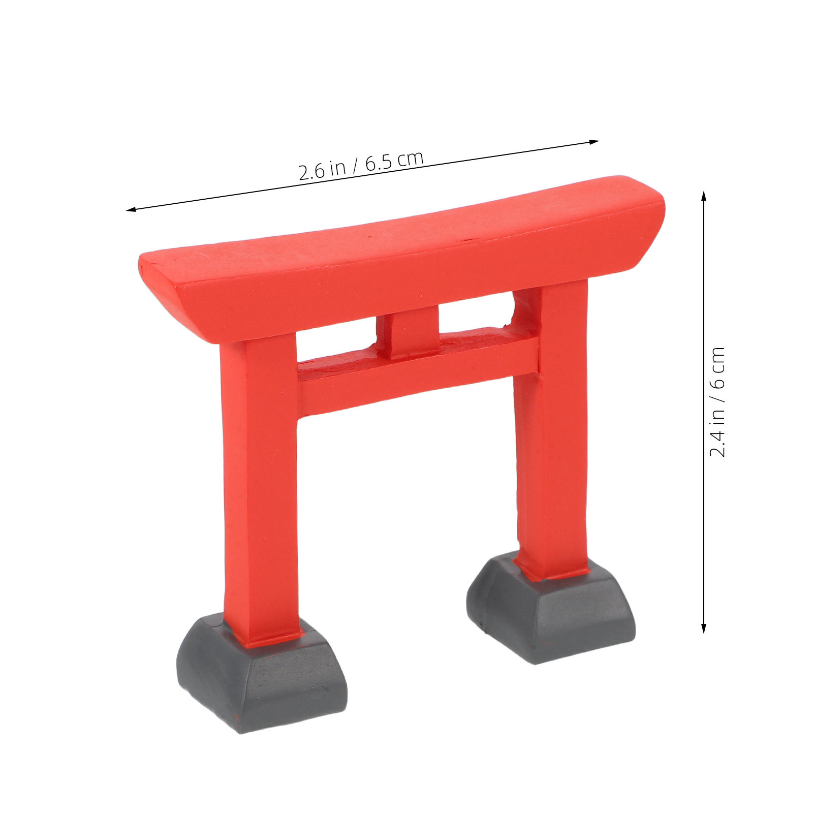 ประตูโทริอิเรซินขนาดเล็ก 2 ชิ้ - Bonsai Garden Entrance บทวิจารณ์และราคา