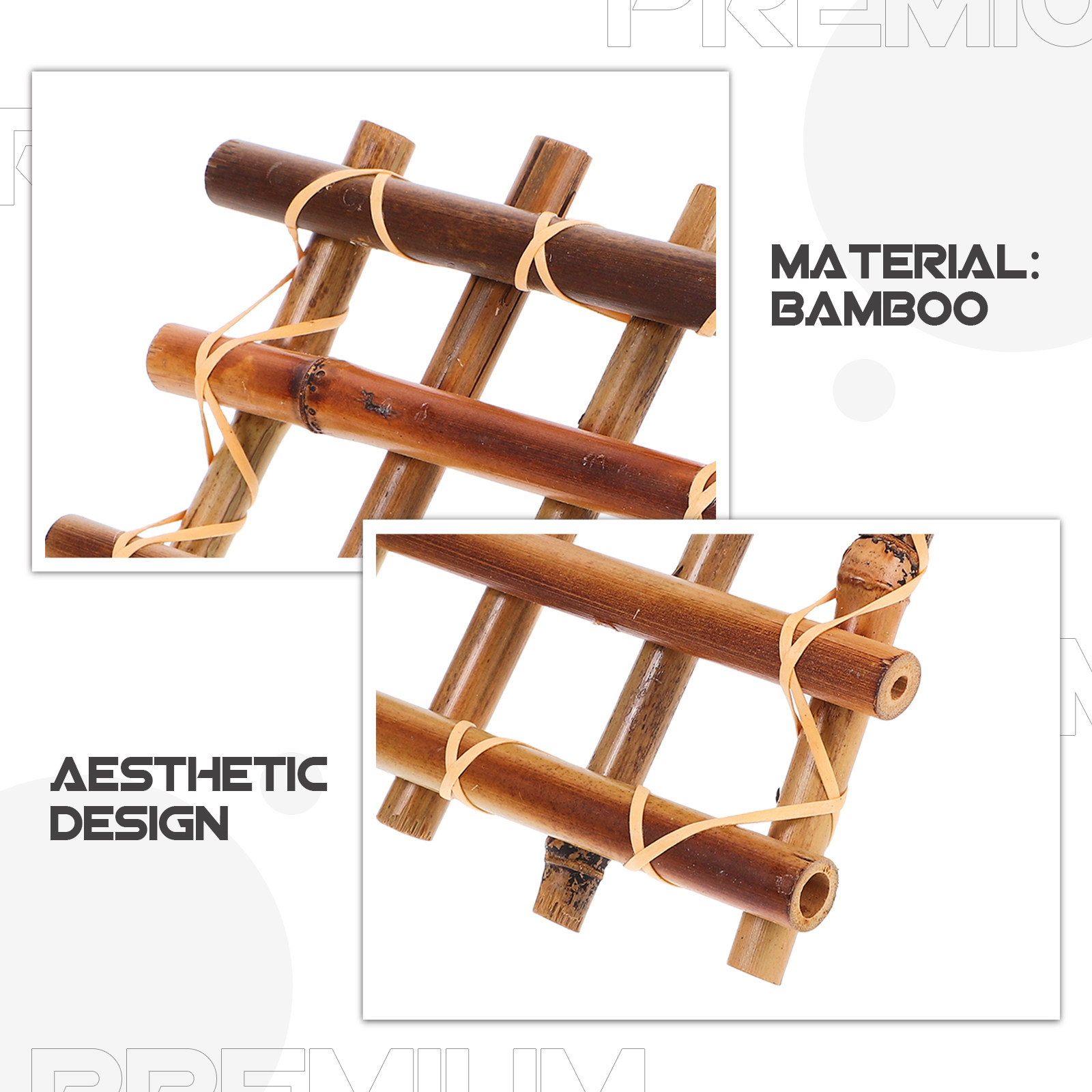 รั้วไม้ไผ่ขนาดเล็ก 2 ชิ้น รั้ว - Bonsai Garden Landscape Design บทวิจารณ์และราคา