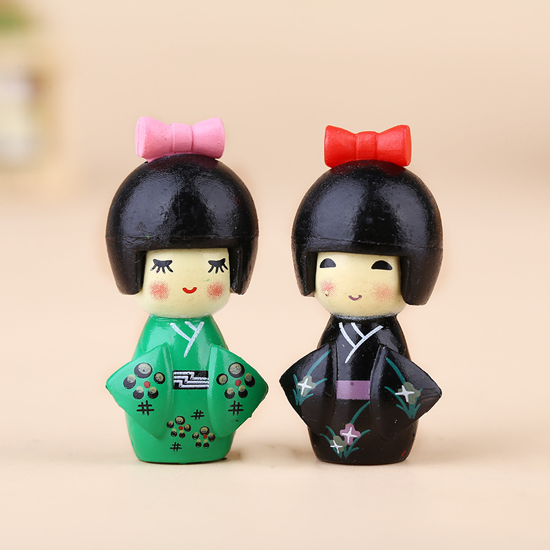 ตุ๊กตาสาวญี่ปุ่นน่ารัก ของตกแต - Bonsai Garden Chinese Garden บทวิจารณ์และราคา