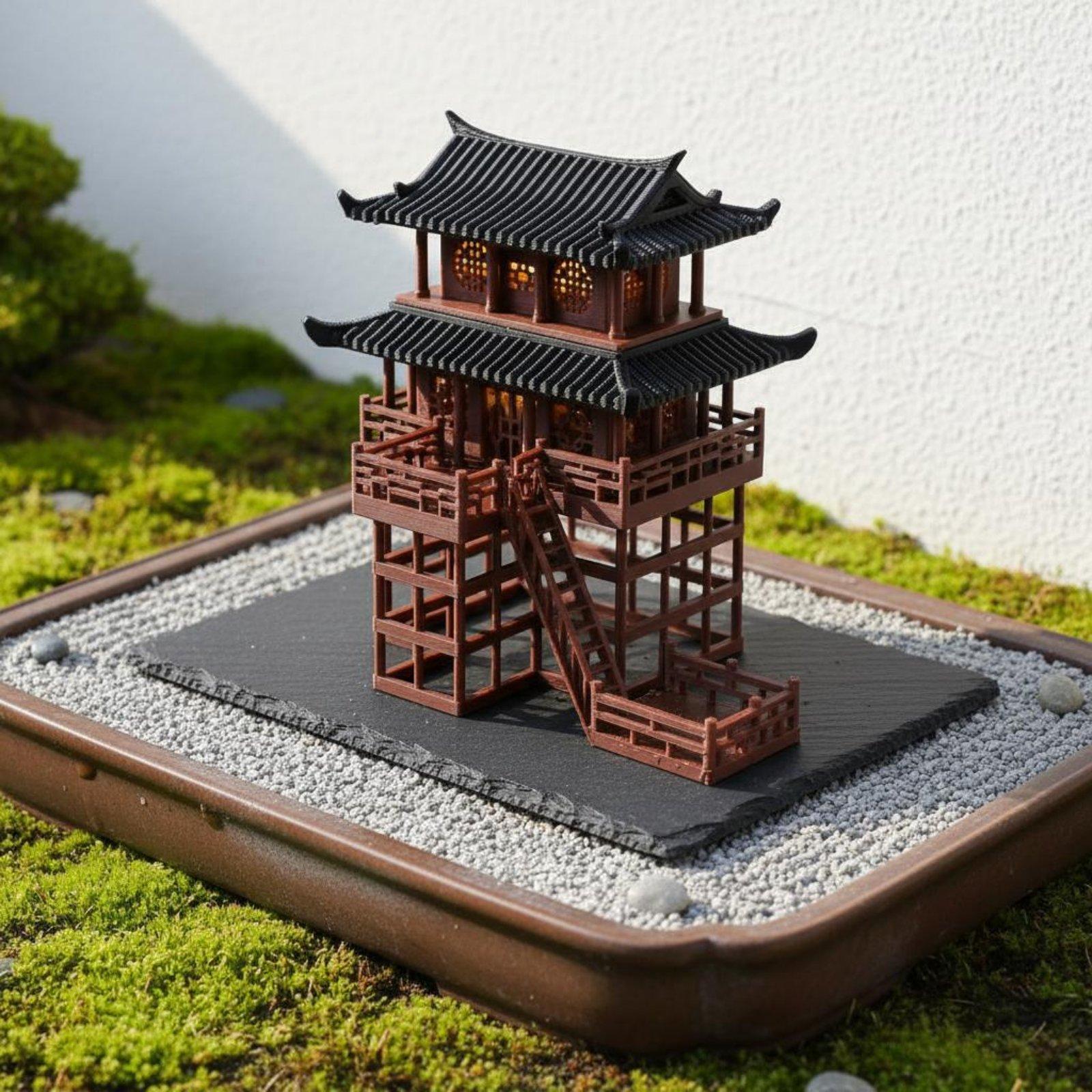 ศาลาพลาสติกตั้งโต๊ะทรงเจดีย์ขน - Landscape Bonsai Garden บทวิจารณ์และราคา